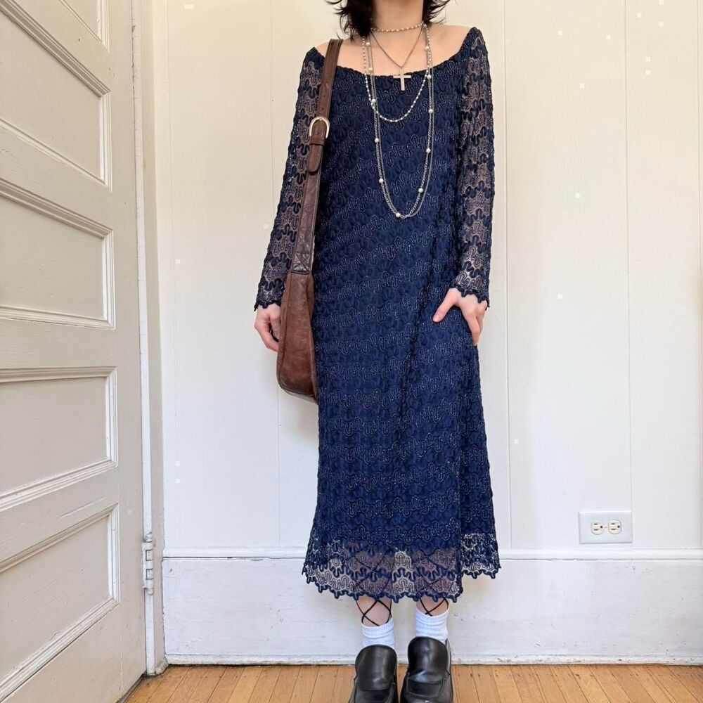 Unbranded Women's Navy Dress